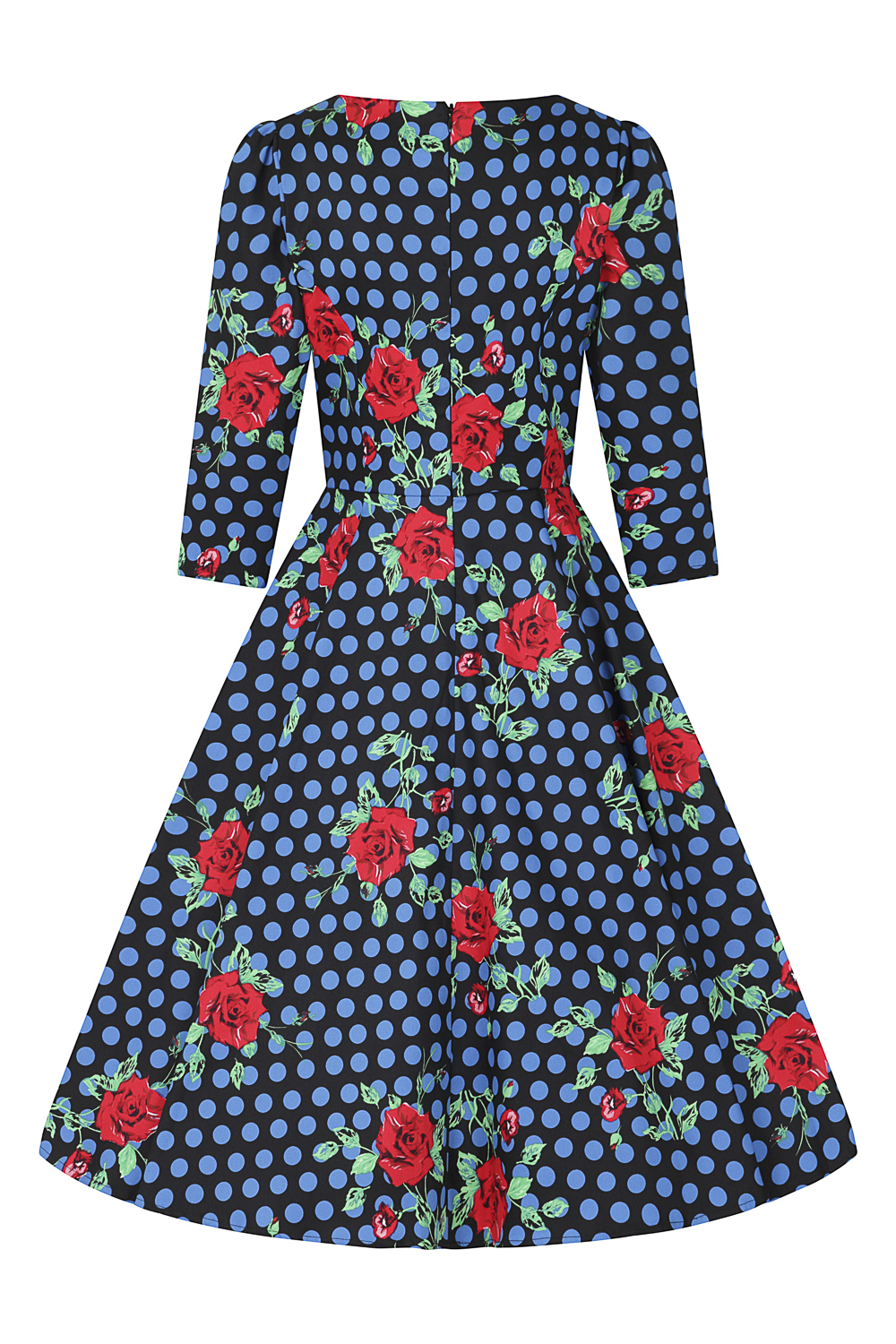 Olivia Rose Polka Dot Swing Dress